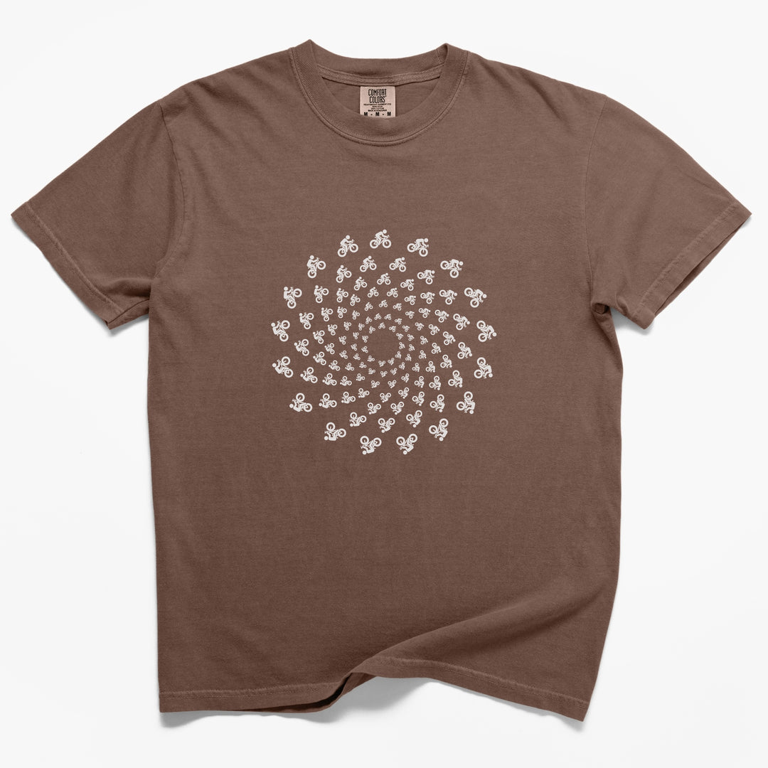 Round circle cyclists