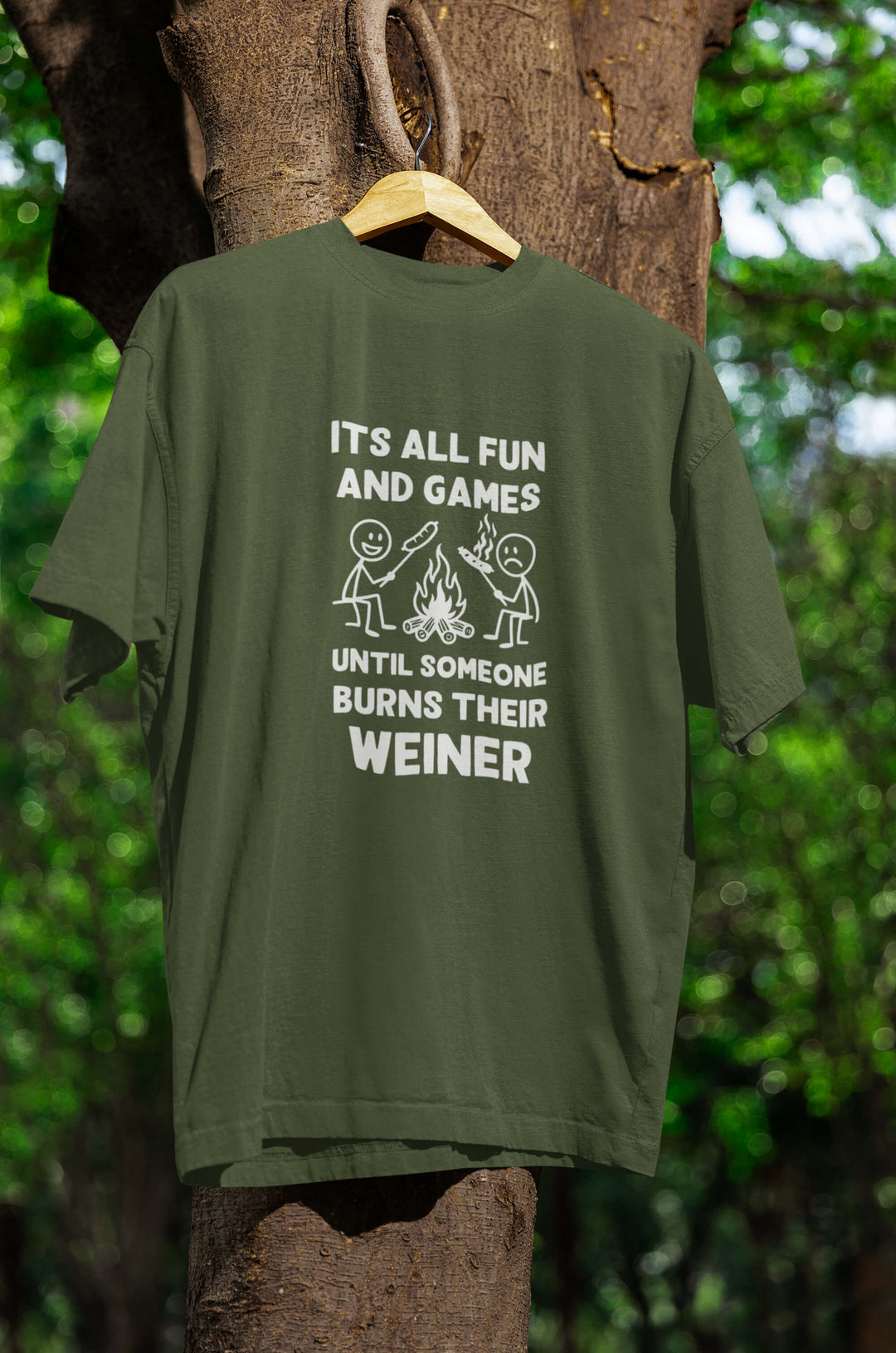 Burned Weiner T-Shirt
