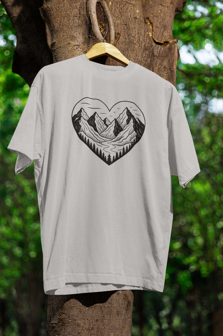 Mountain in Heart T-Shirt