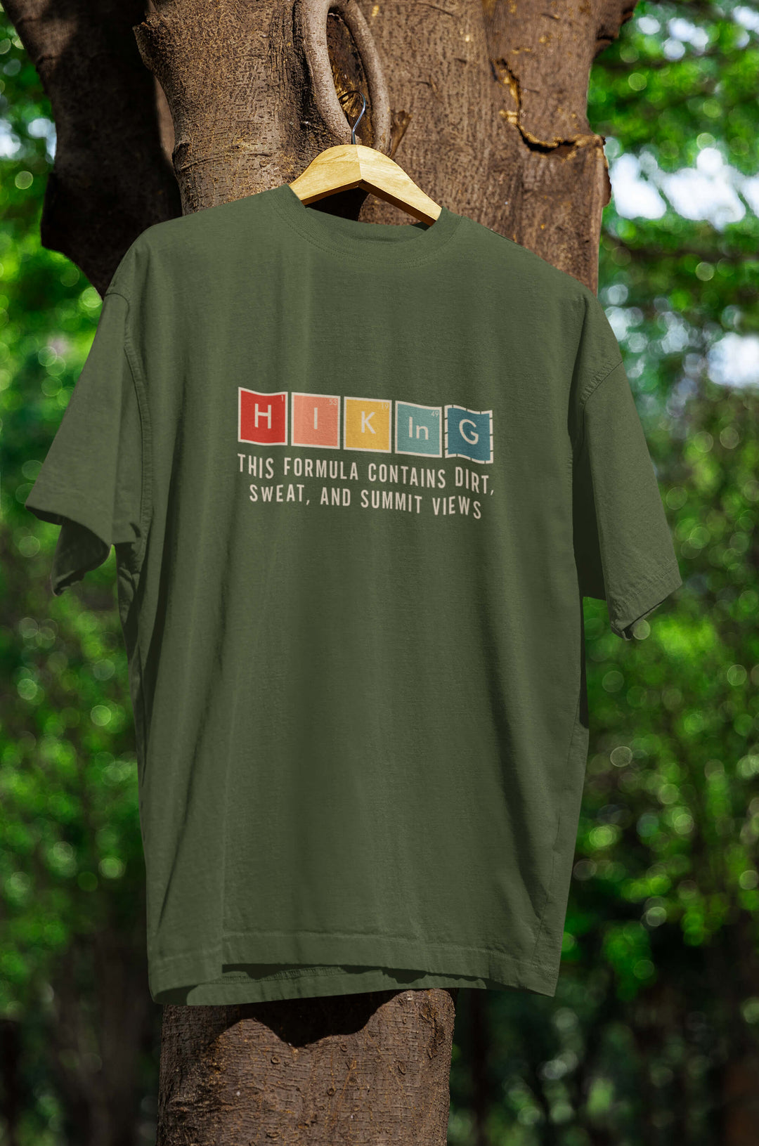 Hiking formula contains Dirt... T-Shirt