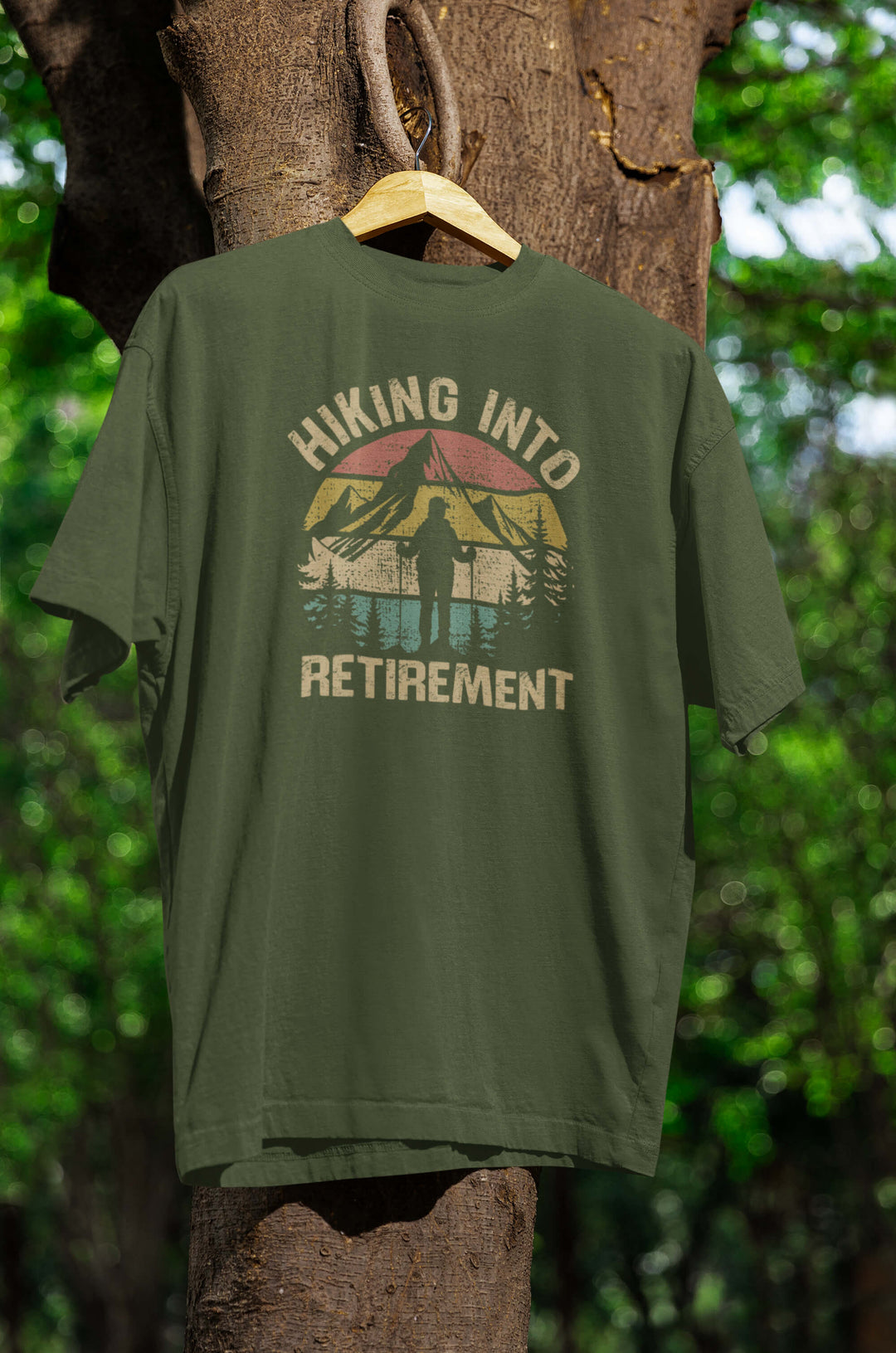 Hiking into Retirement T-Shirt