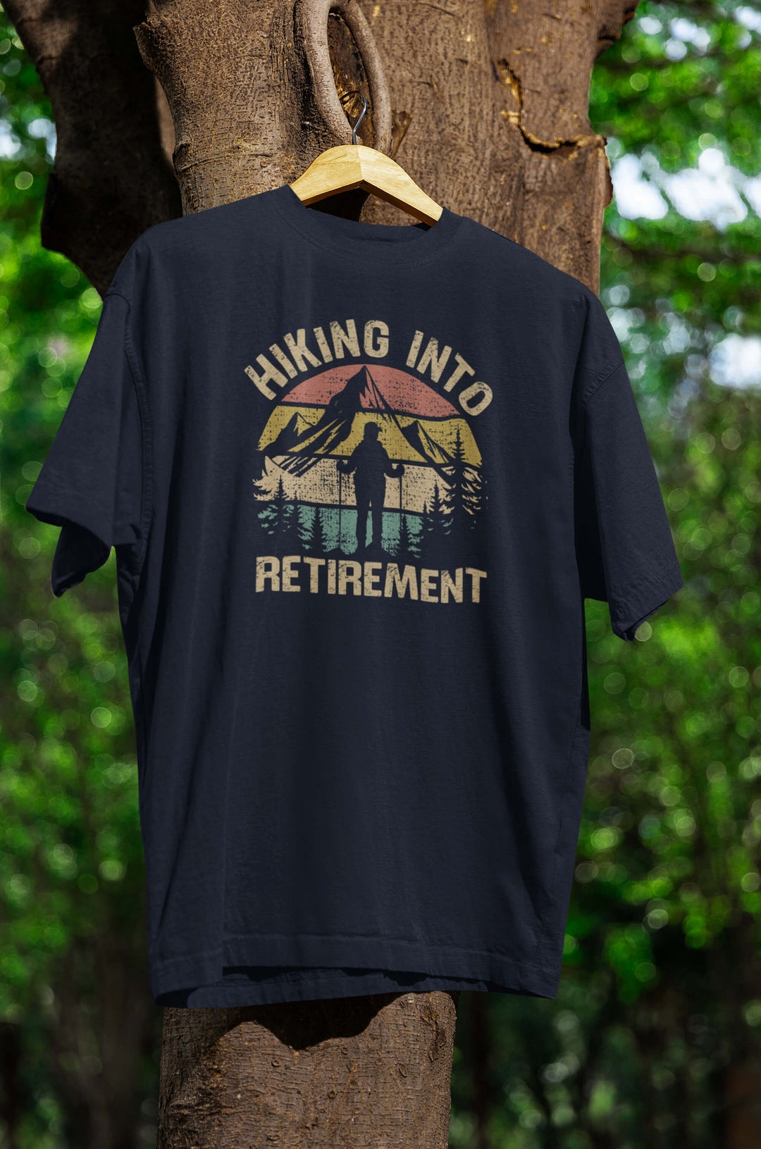 Hiking into Retirement T-Shirt