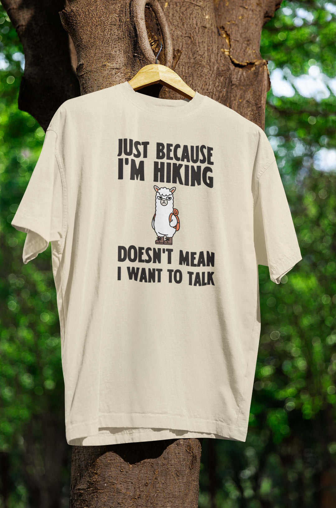 Hiking Alpaca T-Shirt