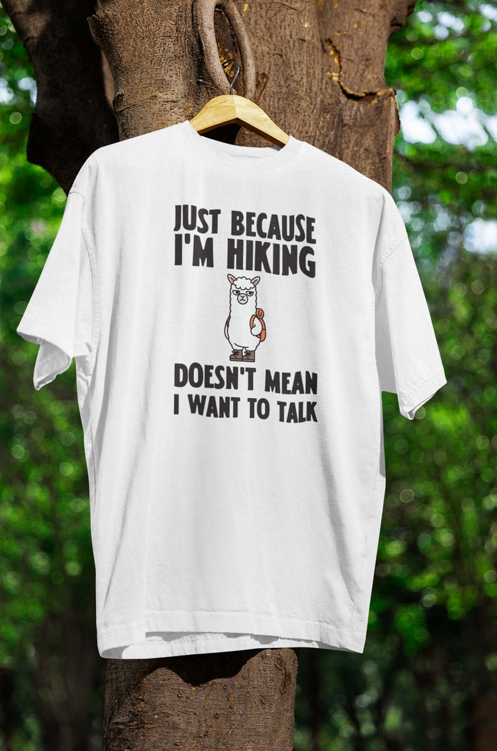 Hiking Alpaca T-Shirt