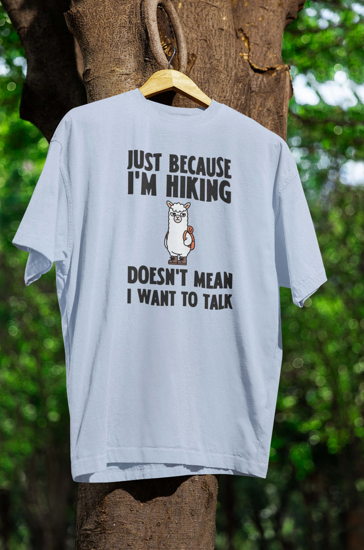 Hiking Alpaca T-Shirt