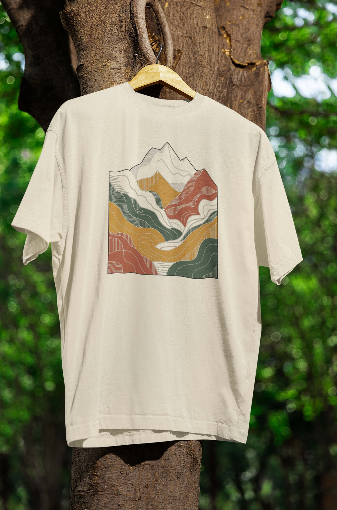 Geometrical Mountains T-Shirt