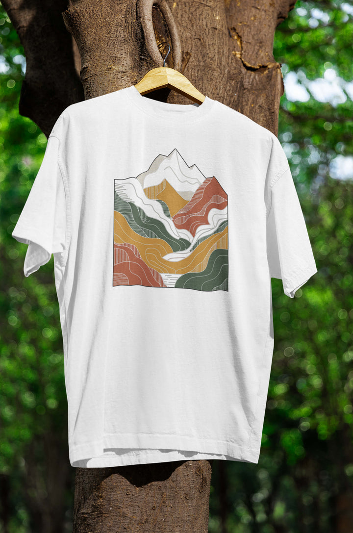 Geometrical Mountains T-Shirt