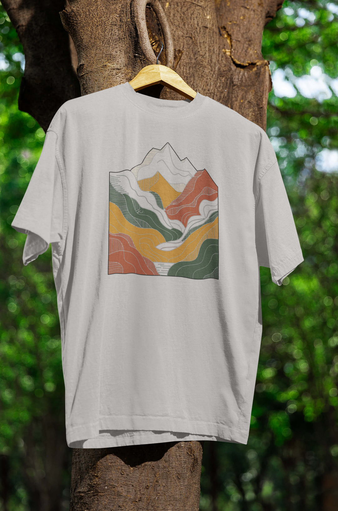 Geometrical Mountains T-Shirt