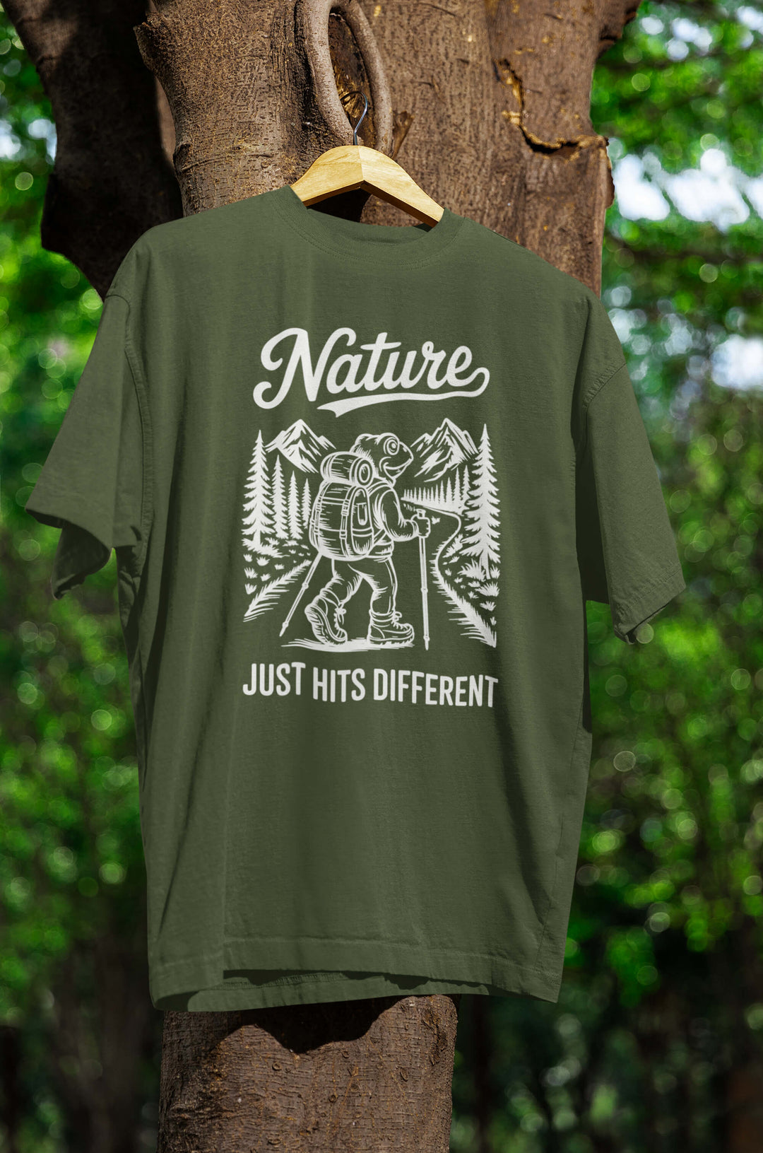 Hiking Frog T-Shirt