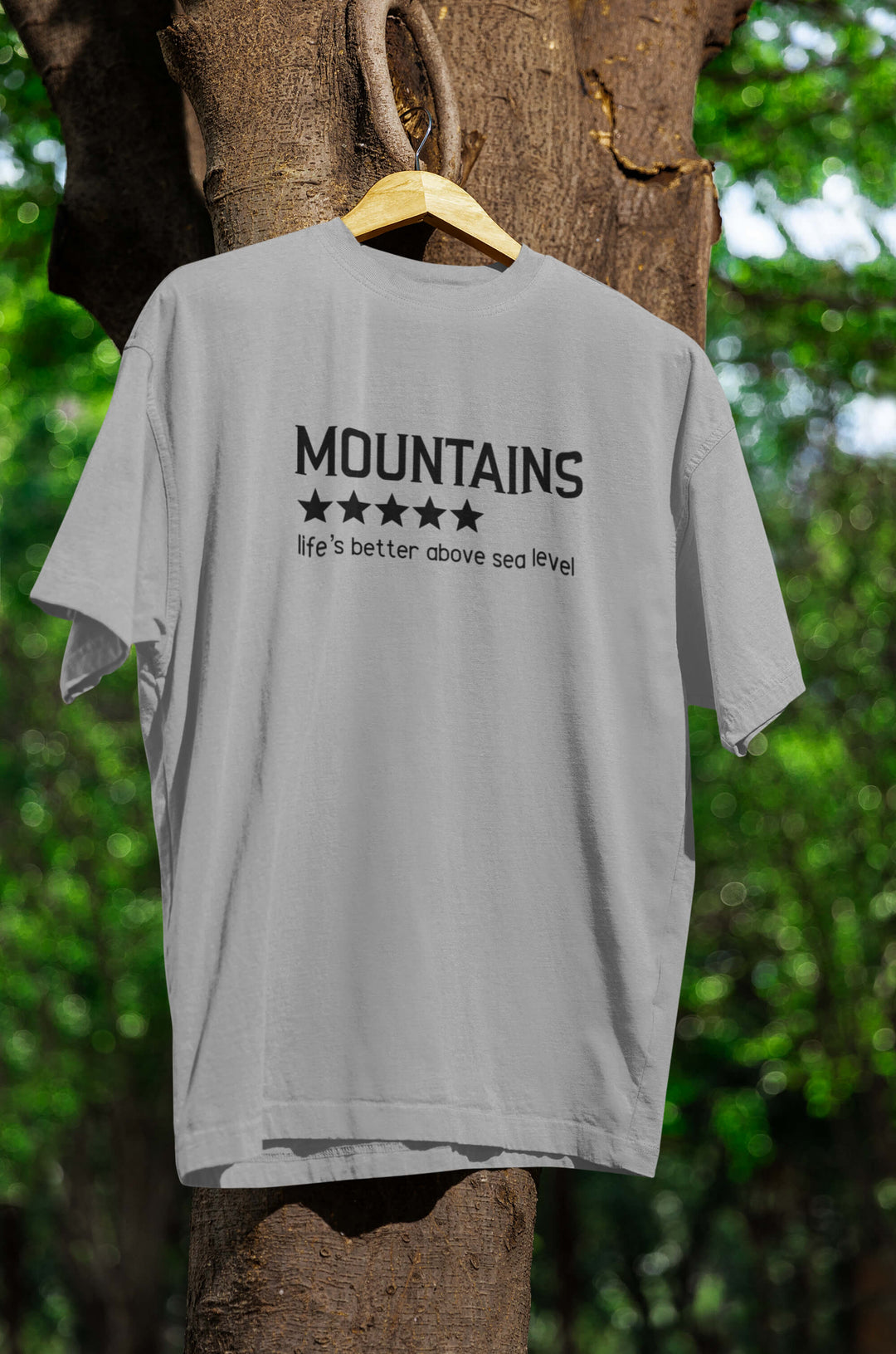 Mountains 5 Stars T-Shirt