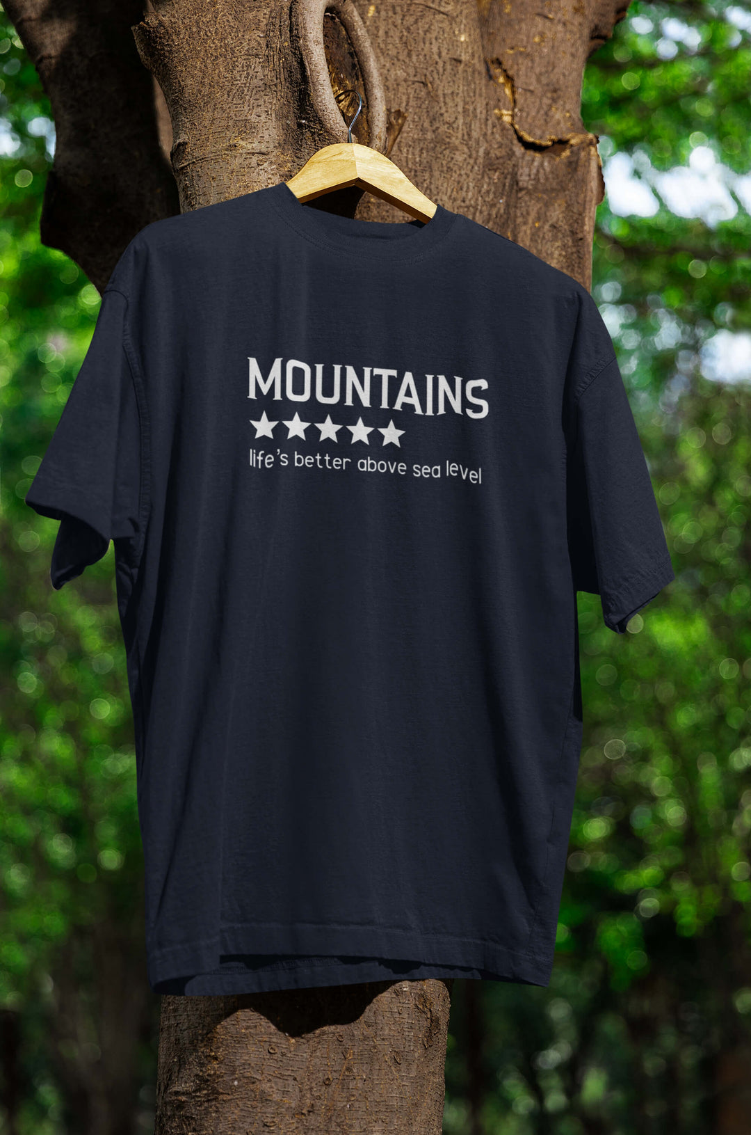 Mountains 5 Stars T-Shirt