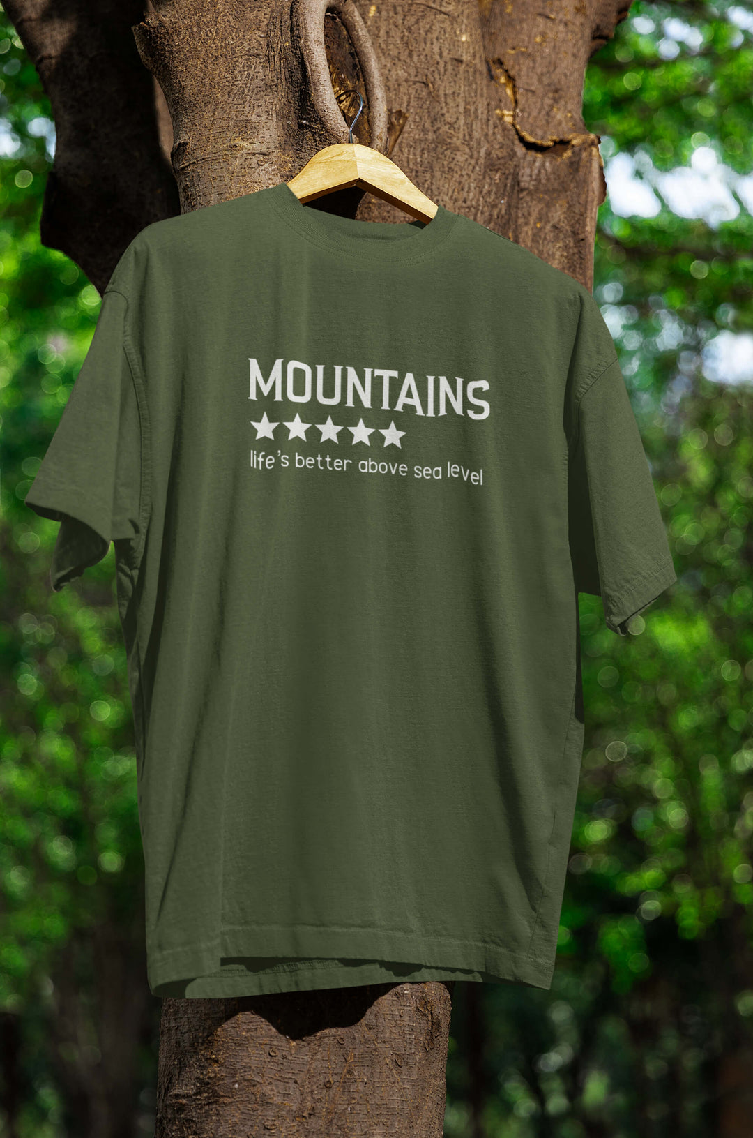 Mountains 5 Stars T-Shirt