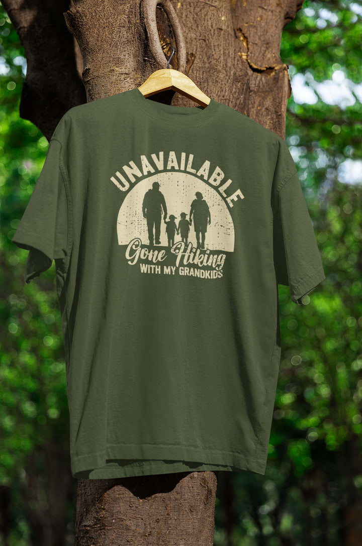 Unavailable...hiking with my Grandkids T-Shirt