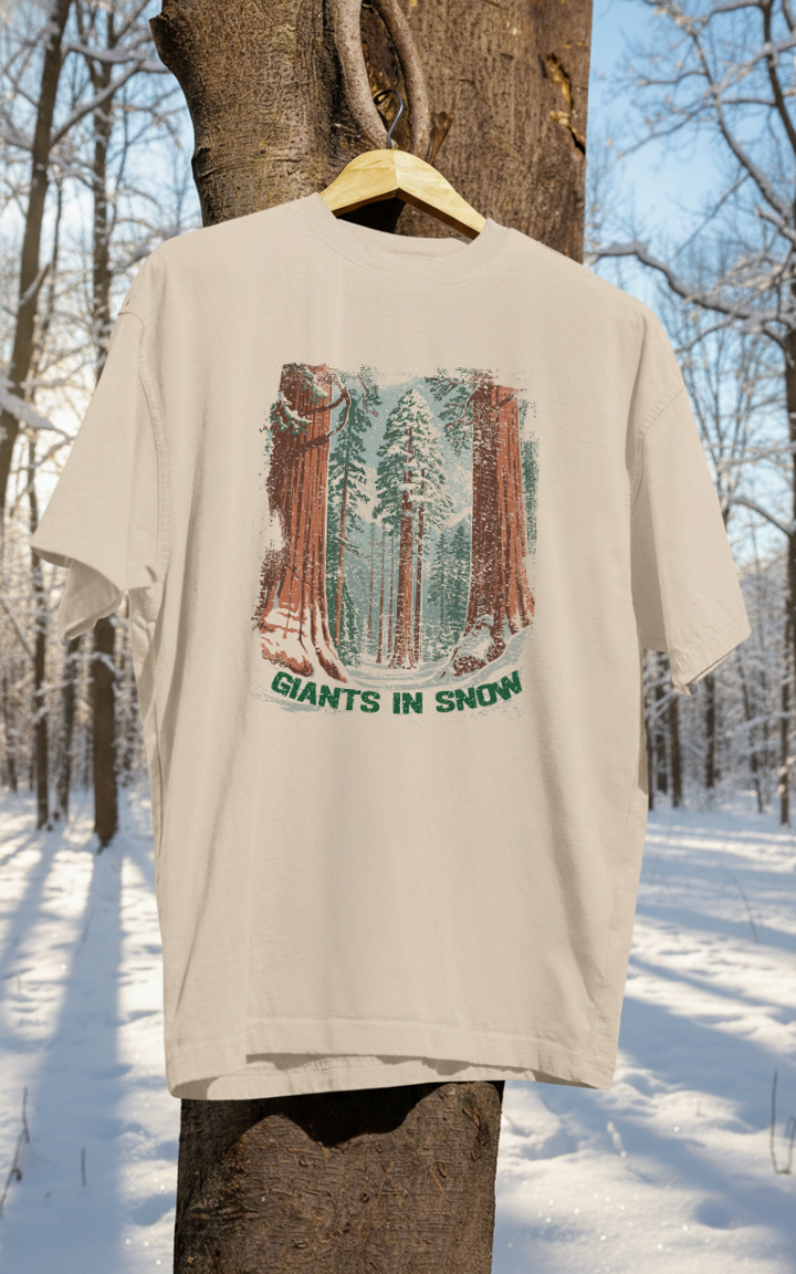 Giants in Snow, Sequoia T-Shirt