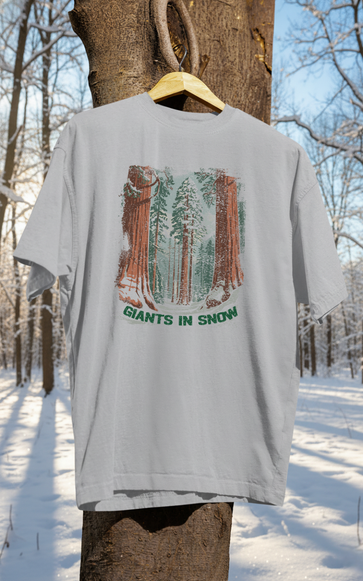 Giants in Snow, Sequoia T-Shirt